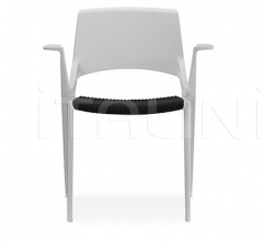 Стул с подлокотниками Green'S 4 legged stackable chair Стул с подлокотниками Green'S 4 legged stackable chair фабрика Sitland