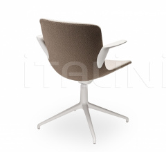 Кресло Milos Meeting 4 star base with open armrests Кресло Milos Meeting 4 star base with open armrests фабрика Sitland