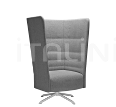 Кресло Cell128 Single-seater with swivel four-spoke base in tubular steel фабрика Sitland