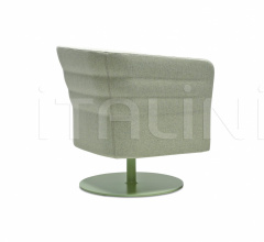 Кресло Cell72 Single-seater swivel with round steel central base фабрика Sitland