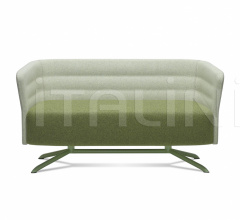 Диван Cell72 Two-seater with four-spoke steel base фабрика Sitland