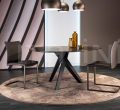 Стол обеденный 1540 TRILOPE фабрика Draenert