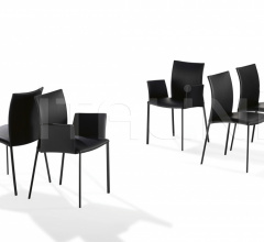 Стул с подлокотниками 2076-XI NOBILE SOFT X фабрика Draenert