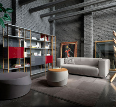 Книжный стеллаж Solaio фабрика Horm