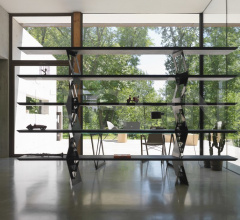 Книжный стеллаж Quadror 04 фабрика Horm