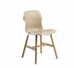 Итальянские Уличная мебель - Стул Stereo Wood Polypropylene фабрика Casamania