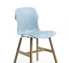 Итальянские Уличная мебель - Стул Stereo Wood Polypropylene фабрика Casamania