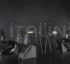 Итальянские Уличные столы - Стол обеденный Meduse Glass Итальянские Уличные столы - Стол обеденный Meduse Glass фабрика Casamania