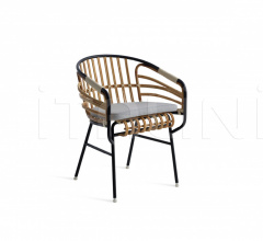 Итальянские Уличная мебель - Стул Raphia Rattan фабрика Casamania