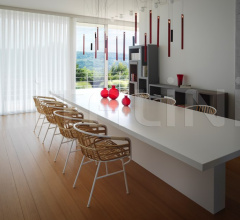 Итальянские Уличная мебель - Стул Raphia Rattan фабрика Casamania