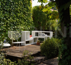 Итальянские Уличная мебель - Кресло Alieno Peacock фабрика Casamania