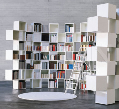 Итальянские Гостиная - Книжный стеллаж Net Storage Итальянские Гостиная - Книжный стеллаж Net Storage фабрика Lago