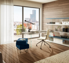 Итальянские Стеллажи - Книжный стеллаж Air Study Shelving фабрика Lago