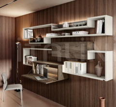 Итальянские Стеллажи - Книжный стеллаж LagoLinea Study Shelving фабрика Lago