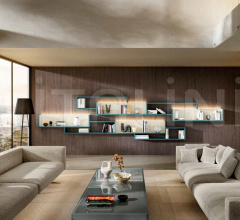 Итальянские Стеллажи - Книжный стеллаж LagoLinea Shelving 1217 фабрика Lago