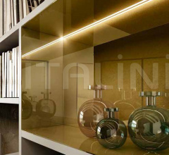 Итальянские Стеллажи - Книжный стеллаж LagoLinea Shelving 1208 фабрика Lago