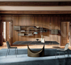 Итальянские Стеллажи - Книжный стеллаж LagoLinea Shelving 1224 фабрика Lago