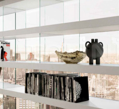 Итальянские Гостиная - Книжный стеллаж Air Shelving 1243 Итальянские Гостиная - Книжный стеллаж Air Shelving 1243 фабрика Lago