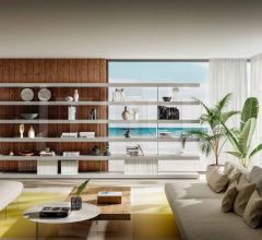 Итальянские Гостиная - Книжный стеллаж Air Shelving 1244 Итальянские Гостиная - Книжный стеллаж Air Shelving 1244 фабрика Lago