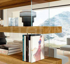 Итальянские Гостиная - Книжный стеллаж Air Shelving 1241 Итальянские Гостиная - Книжный стеллаж Air Shelving 1241 фабрика Lago