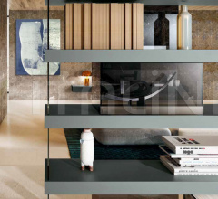 Итальянские Гостиная - Книжный стеллаж Air Shelving 1245 Итальянские Гостиная - Книжный стеллаж Air Shelving 1245 фабрика Lago