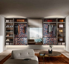 Итальянские Спальни - Гардероб Outfit Walk-In-Closet 1184 Итальянские Спальни - Гардероб Outfit Walk-In-Closet 1184 фабрика Lago