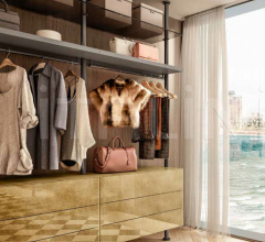 Итальянские Спальни - Гардероб Vista Walk-In-Closet 1185 Итальянские Спальни - Гардероб Vista Walk-In-Closet 1185 фабрика Lago