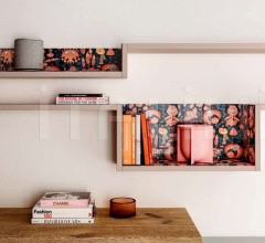 Итальянские Стеллажи и полки - Стеллаж LagoLinea Children’s Shelving Итальянские Стеллажи и полки - Стеллаж LagoLinea Children’s Shelving фабрика Lago