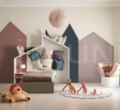 Итальянские Стеллажи и полки - Стеллаж DiagoLinea Shelving for the children’s room Итальянские Стеллажи и полки - Стеллаж DiagoLinea Shelving for the children’s room фабрика Lago