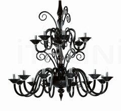 Итальянские Свет - Люстра BLACK BEAUTY Итальянские Свет - Люстра BLACK BEAUTY фабрика Simone Cenedese