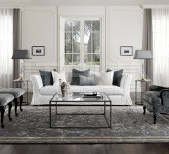 Итальянские Столики - Журнальный столик Square glass фабрика Tosconova