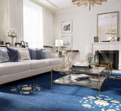 Ковер Floating Lotus River Blue TR1377 Ковер Floating Lotus River Blue TR1377 фабрика Tapis Rouge