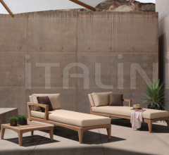 Итальянские Уличные столики - Журнальный столик ZENHIT LOUNGE ZNTL 150T фабрика Royal Botania