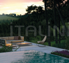 Итальянские Уличная мебель - Диван LUSIT LOUNGE SET 03 Итальянские Уличная мебель - Диван LUSIT LOUNGE SET 03 фабрика Royal Botania