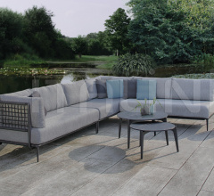 Итальянские Уличная мебель - Диван LUSIT LOUNGE SET 05 Итальянские Уличная мебель - Диван LUSIT LOUNGE SET 05 фабрика Royal Botania