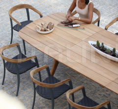 Итальянские Уличные столы - Стол обеденный ZIDIZ ZDZ 320 Итальянские Уличные столы - Стол обеденный ZIDIZ ZDZ 320 фабрика Royal Botania