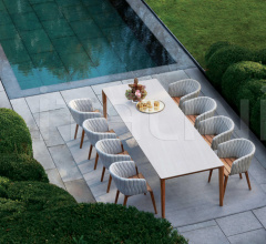 Итальянские Уличные столы - Стол обеденный U-NITE UNT 220 Итальянские Уличные столы - Стол обеденный U-NITE UNT 220 фабрика Royal Botania