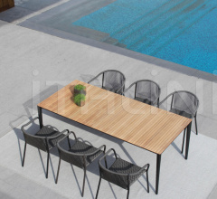 Итальянские Уличные столы - Стол обеденный U-NITE UNT 300 Итальянские Уличные столы - Стол обеденный U-NITE UNT 300 фабрика Royal Botania