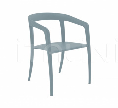 Итальянские Уличная мебель - Стул с подлокотниками JIVE JIV 55 фабрика Royal Botania