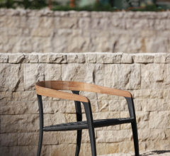 Итальянские Уличная мебель - Кресло JIVE JIV 77WG фабрика Royal Botania