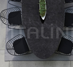 Итальянские Уличная мебель - Стул с подлокотниками FOLIA FOL 55 фабрика Royal Botania