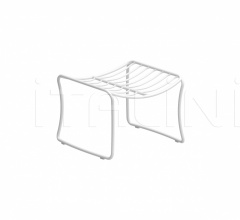 Итальянские Уличная мебель - Пуф FOLIA FOL F фабрика Royal Botania