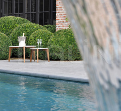 Итальянские Уличные столики - Кофейный столик TEA TIME TTM 60T фабрика Royal Botania