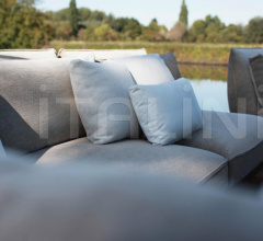 Итальянские Уличная мебель - Диван MOZAIX LOUNGE SET ALUMINIUM 06 Итальянские Уличная мебель - Диван MOZAIX LOUNGE SET ALUMINIUM 06 фабрика Royal Botania