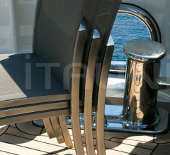 Итальянские Уличные шезлонги - Стул O-ZON OZN 47T фабрика Royal Botania