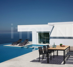 Итальянские Уличные шезлонги - Шезлонг O-ZON OZN 195T фабрика Royal Botania