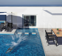 Итальянские Уличные шезлонги - Шезлонг O-ZON OZN 195T фабрика Royal Botania