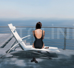 Итальянские Уличные шезлонги - Шезлонг O-ZON OZN 195T фабрика Royal Botania