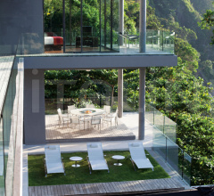 Итальянские Уличные шезлонги - Шезлонг O-ZON OZN 195T фабрика Royal Botania