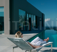 Итальянские Уличные шезлонги - Шезлонг NINIX NNX 195T фабрика Royal Botania